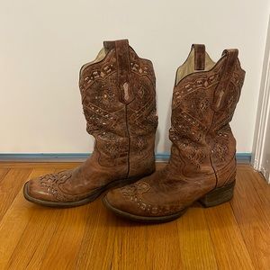 Womens Corral Cowboy Boots -9.5